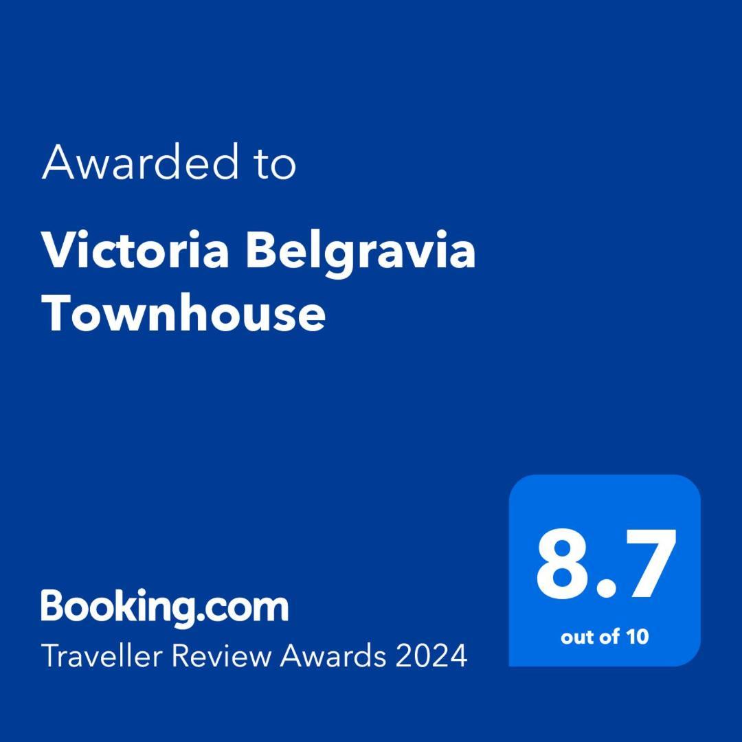 דירות לונדון Victoria Belgravia Townhouse מראה חיצוני תמונה